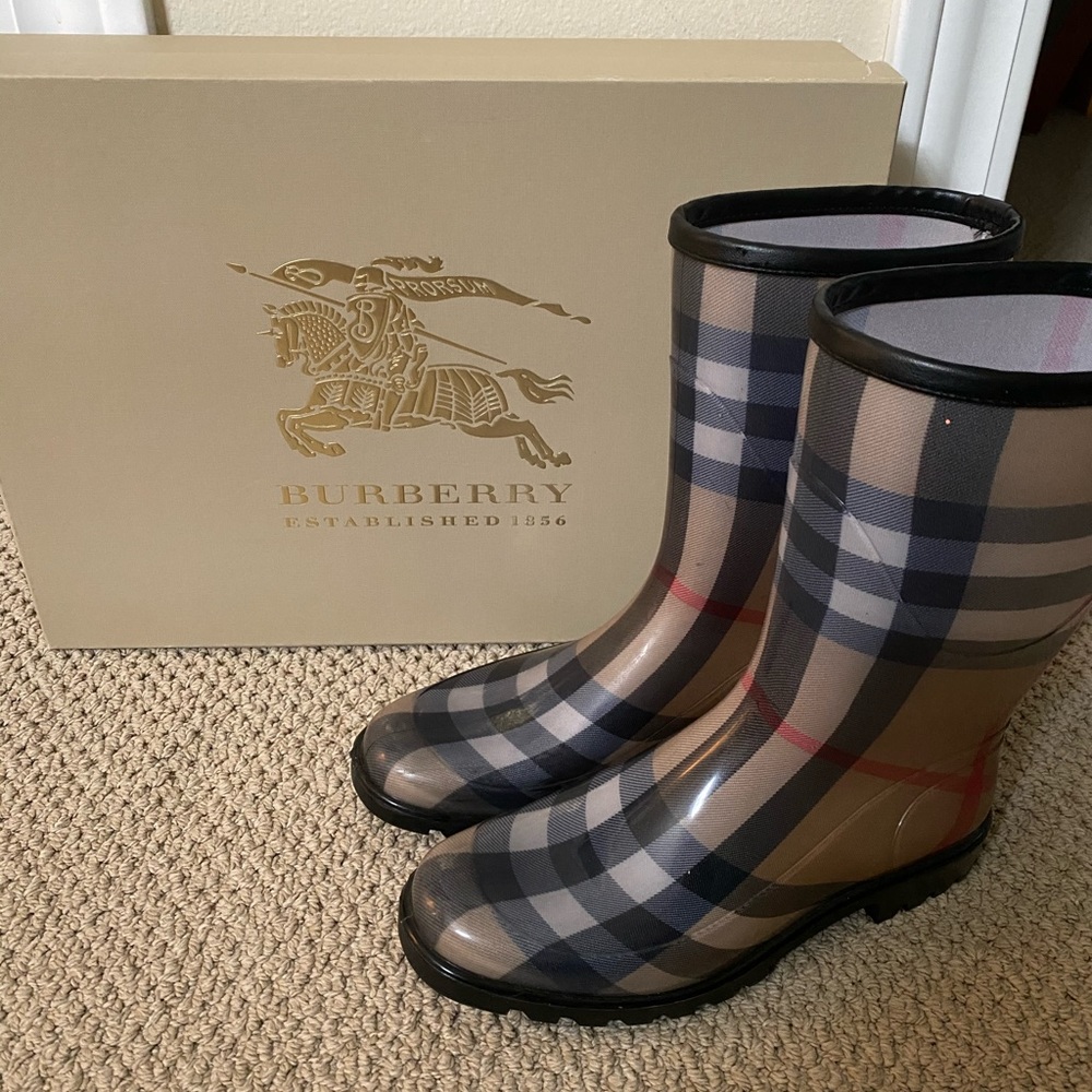 Burberry Rain Boots